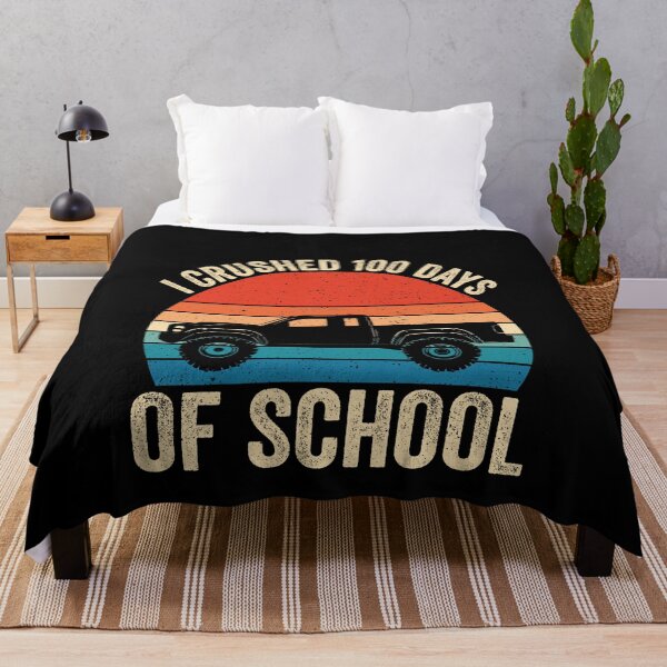 Item preview, I Crushed 100 Days Of School Truck Boy Student designed and sold by PopStars1993.