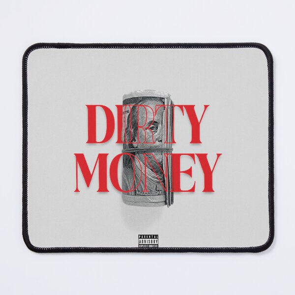 Item preview, DIRTY MONEY | Bold Statement Financial Quote | Edgy Urban Lifestyle designed and sold by KAYJAY DESIGNS.