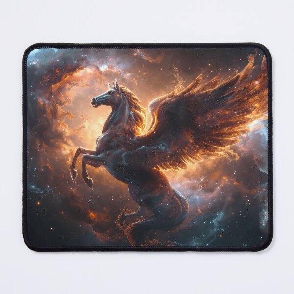 Item preview, Celestial Winged Horse in Cosmic Space designed and sold by Nick Seidel.