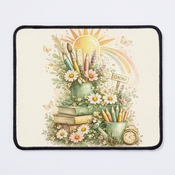 Item preview, Bloom Grow Create Watercolor Teacher Garden designed and sold by Chic_Clip_Craft.