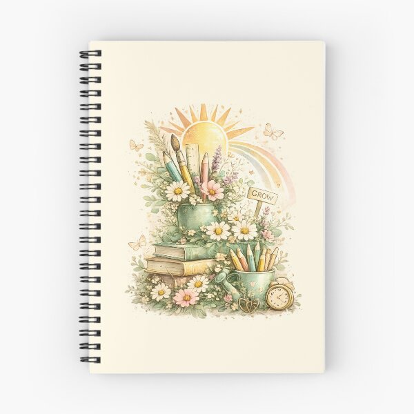 Item preview, Bloom Grow Create Watercolor Teacher Garden designed and sold by Chic_Clip_Craft.