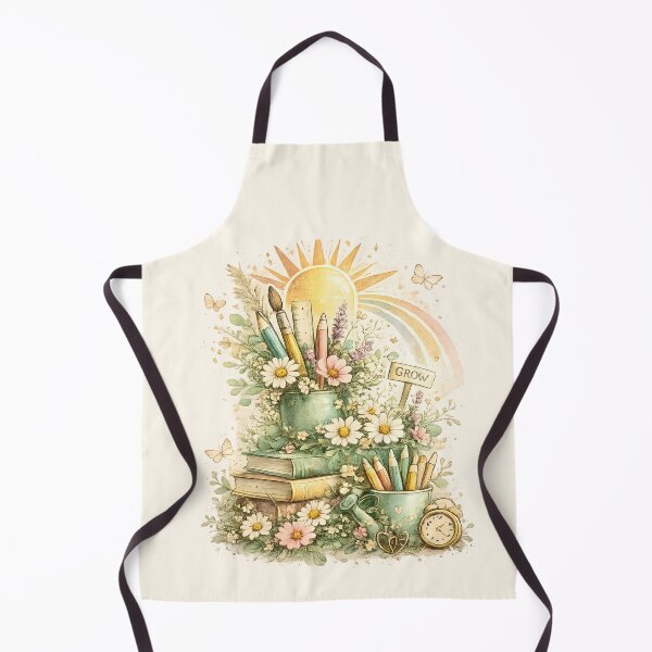 Item preview, Bloom Grow Create Watercolor Teacher Garden designed and sold by Chic_Clip_Craft.
