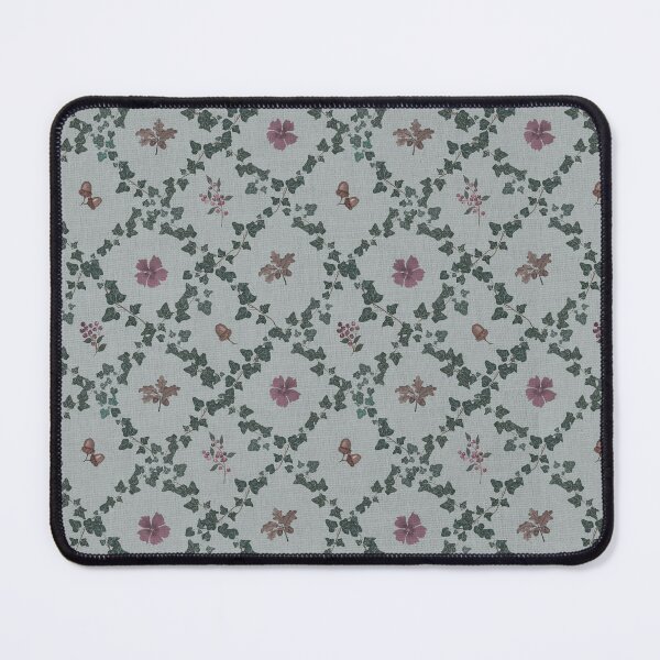 Item preview, Winter Hedgerow Floral Trellis Woodland pattern designed and sold by Designs by christel_treiber.