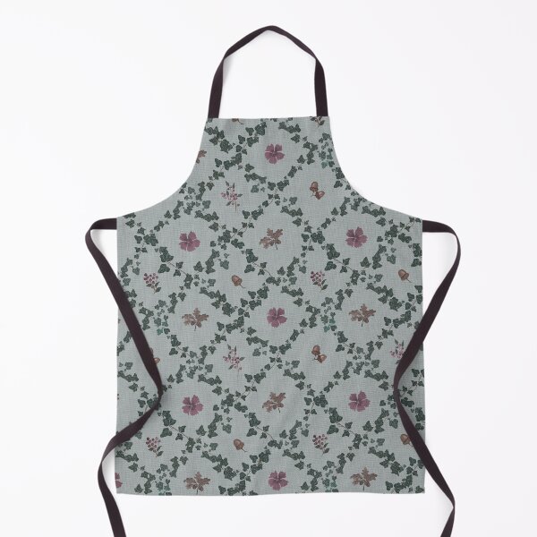 Item preview, Winter Hedgerow Floral Trellis Woodland pattern designed and sold by Designs by christel_treiber.