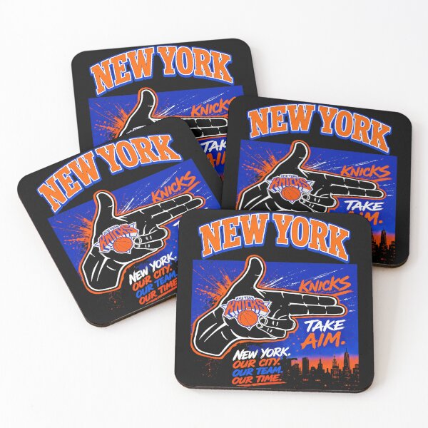 Item preview, New York Knicks Basketball Fan Take Aim. New York. Our City. Our Team. Our Time. designed and sold by CalyZOam99.