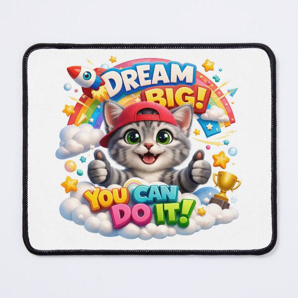 Item preview, Dream Big Kitty Boost designed and sold by BlissBlvdShop.