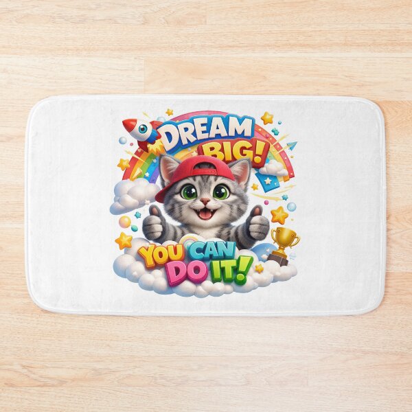Item preview, Dream Big Kitty Boost designed and sold by BlissBlvdShop.