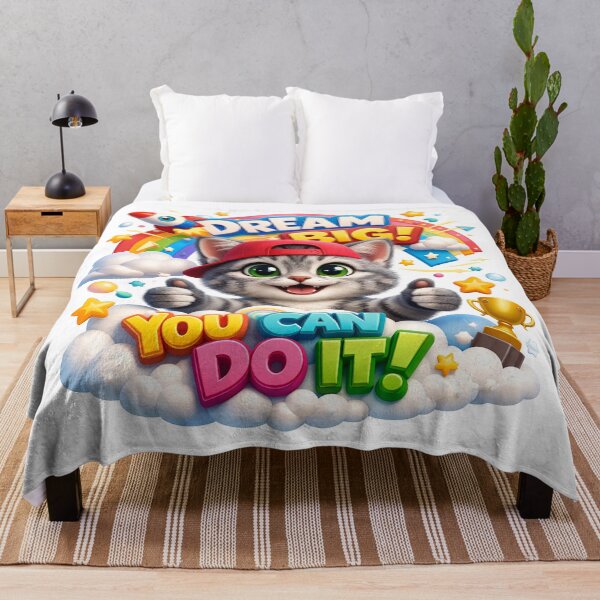 Item preview, Dream Big Kitty Boost designed and sold by BlissBlvdShop.