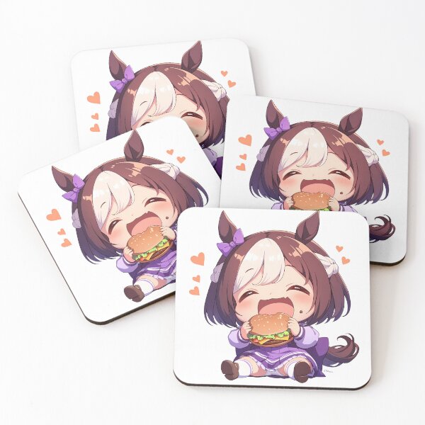 Item preview, Special Week Uma Musume Chibi Burger Victory Feast designed and sold by earlobejerk.