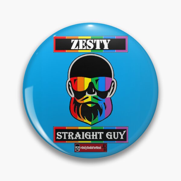 Item preview, Zesty Straight Guy (Blue) *More Colors Available in Collection designed and sold by OnlyDadsForReal.