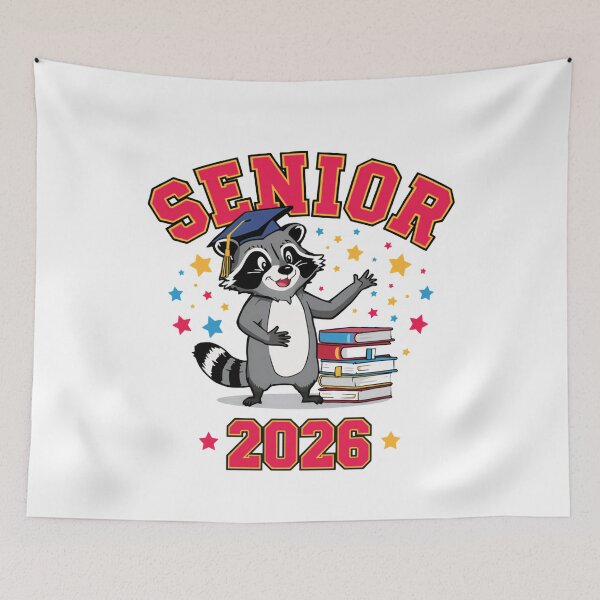 Item preview, Senior 2026 Raccoon Graduation Class Of 2026 Student Graduate designed and sold by JonesFlora2025.