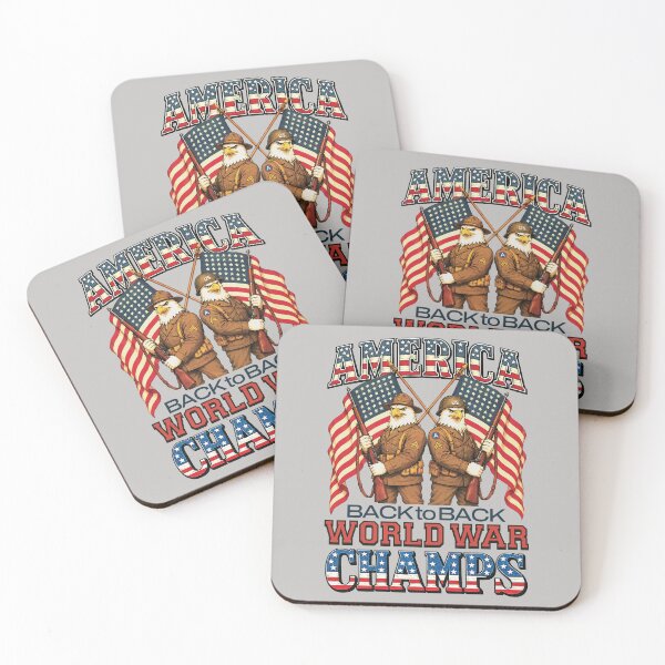 Item preview, AMERICA - BACK TO BACK WORLD WAR CHAMPS designed and sold by krewyork.