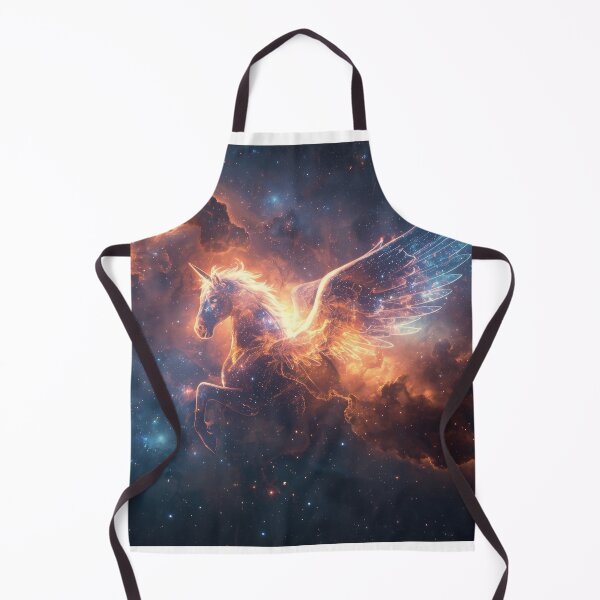 Item preview, Celestial Unicorn with Wings in Cosmic Space designed and sold by Nick Seidel.