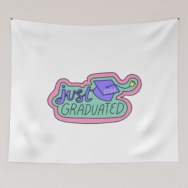 Item preview, Just Graduated 2026 Class Of 2026 Graduate Senior Student designed and sold by JonesFlora2025.