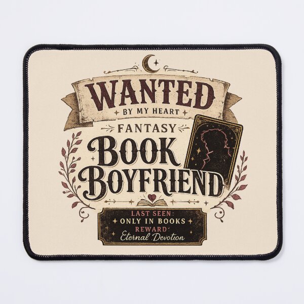 Item preview, Be my fantasy boyfriend – Cozy Fantasy Reader Aesthetic Design designed and sold by Moonwoven Studio.