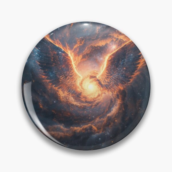 Item preview, Celestial Phoenix in Cosmic Clouds designed and sold by Nick Seidel.