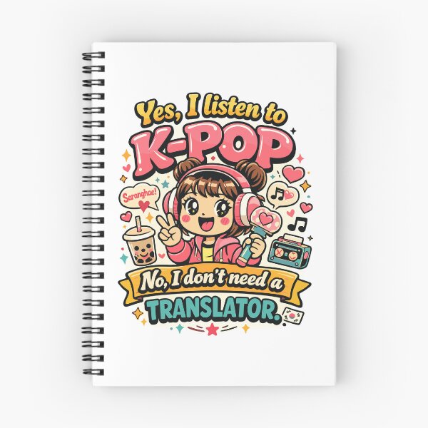 Item preview, Yes I listen to K-Pop | Funny retro design designed and sold by Pineapple-Tree.