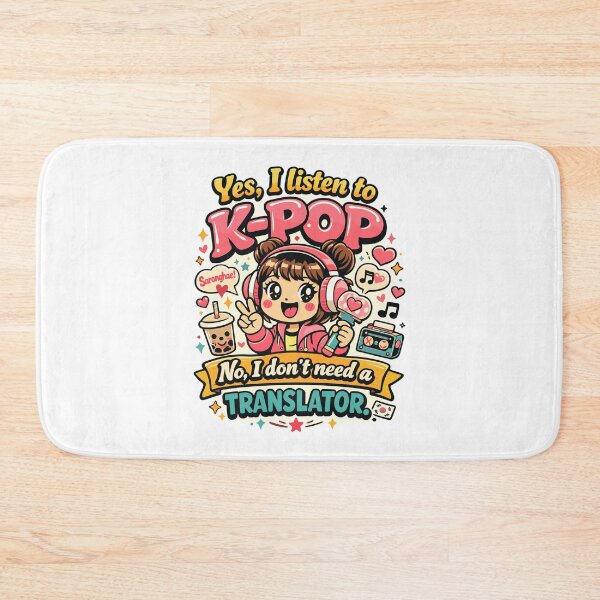 Item preview, Yes I listen to K-Pop | Funny retro design designed and sold by Pineapple-Tree.