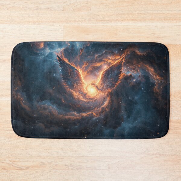 Item preview, Celestial Phoenix in Cosmic Clouds designed and sold by Nick Seidel.
