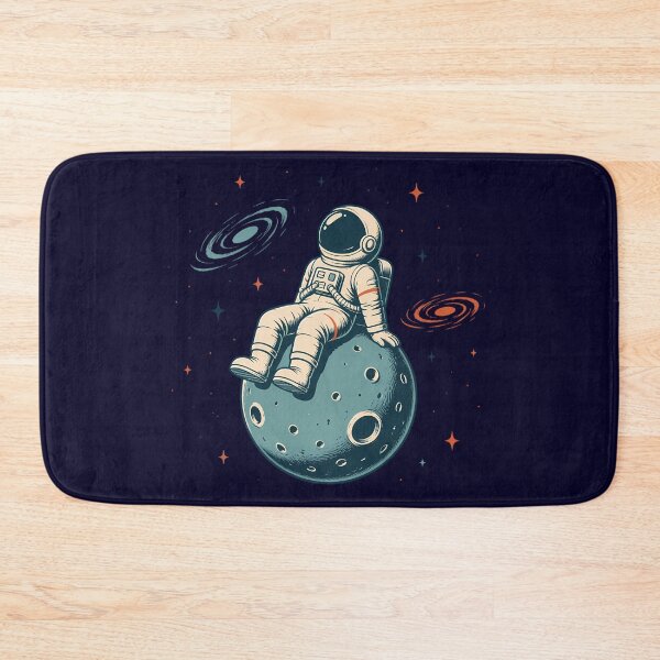 Item preview, Relaxing Astronaut on Moon designed and sold by andromeda-redd.