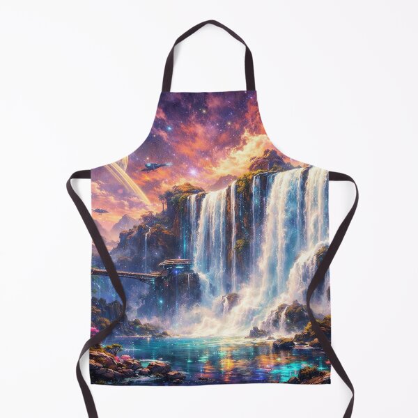 Item preview, Futuristic landscape full of color and energy designed and sold by Sigtrix.