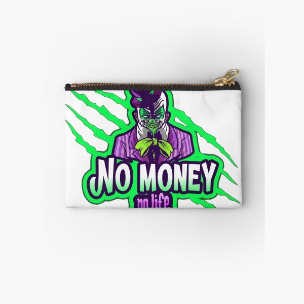 Item preview, No Money No Life Joker Mascot Design designed and sold by Articora.