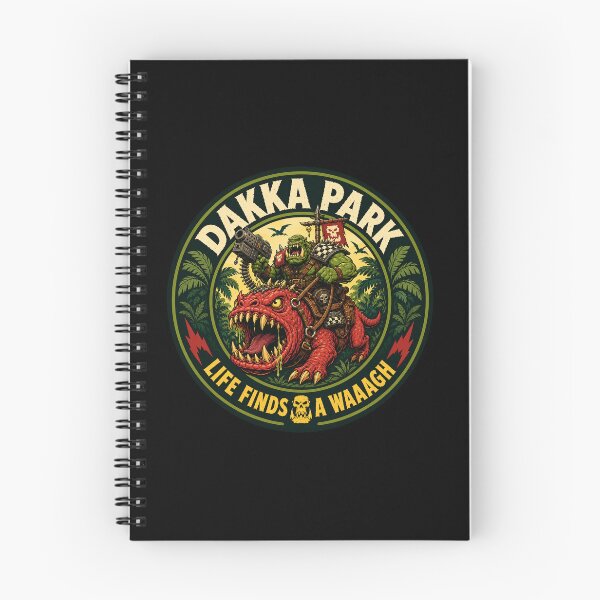 Item preview, DAKKA PARK – Life Finds a WAAAGH designed and sold by Forged in the Warp.