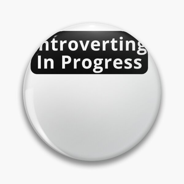 Item preview, Introverting In Progress Typography Design designed and sold by variant designer.