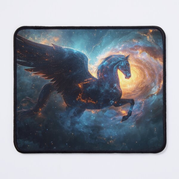 Item preview, Cosmic Winged Horse in Galaxy designed and sold by Nick Seidel.