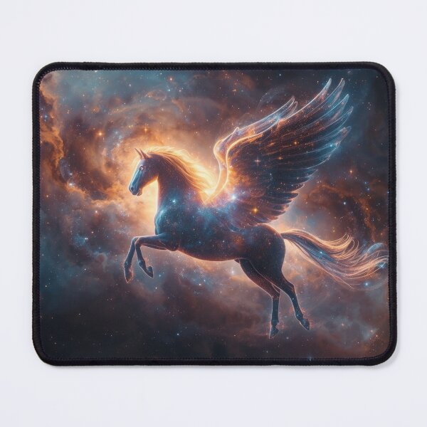 Item preview, Cosmic Winged Horse in Galactic Space designed and sold by Nick Seidel.