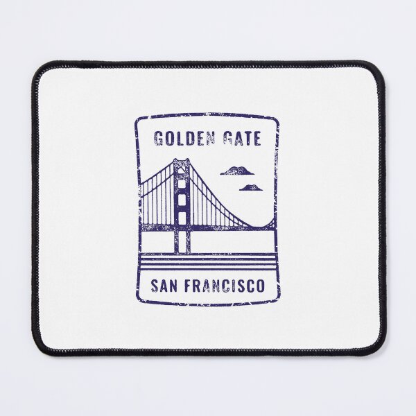 Item preview, Vintage Golden Gate San Francisco Travel Stamp designed and sold by RickTShop.