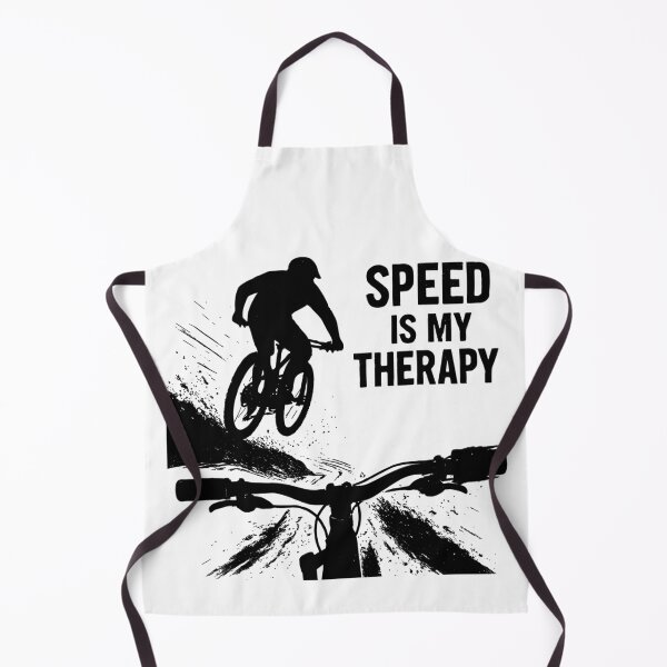 Item preview, Speed Is My Therapy - MTB Downhill Jump POV designed and sold by Pineapple-Tree.