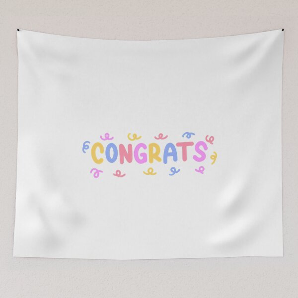 Item preview, Congrats Celebration Achievement Graduate Wedding Baby Shower Retirement designed and sold by JonesFlora2025.
