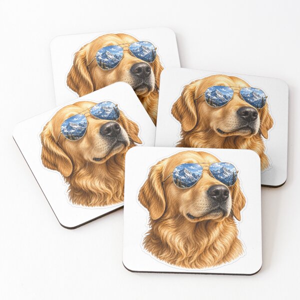 Item preview, Cool Golden Retriever designed and sold by PaulKlor.