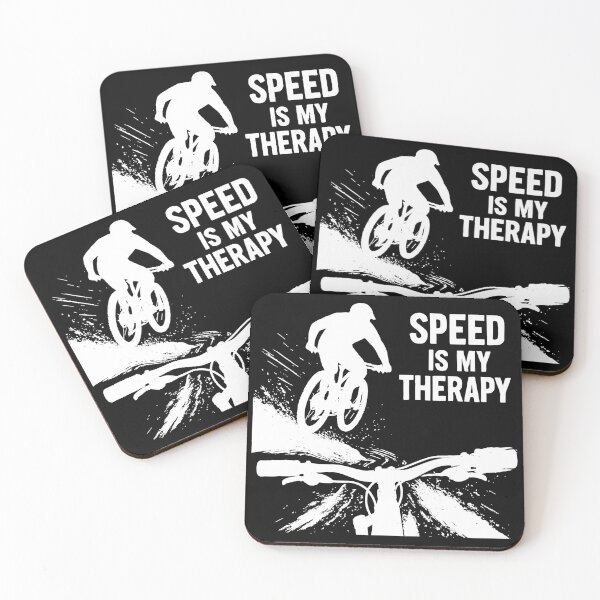Item preview, Speed Is My Therapy - MTB Downhill Jump POV designed and sold by Pineapple-Tree.