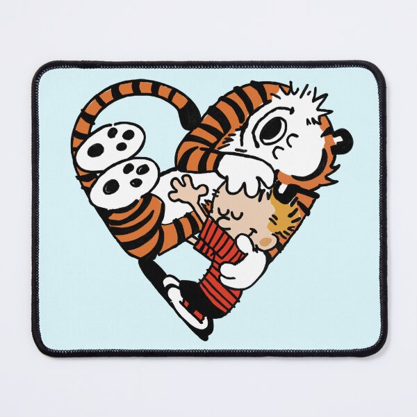 Item preview, Boy and Tiger Heart - Calvin and Hobbes - Best Friends Forever designed and sold by ZERO-MIND.