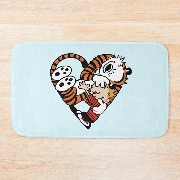 Item preview, Boy and Tiger Heart - Calvin and Hobbes - Best Friends Forever designed and sold by ZERO-MIND.