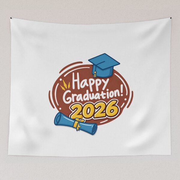 Item preview, Happy Graduation 2026 Graduate Senior Class designed and sold by JonesFlora2025.