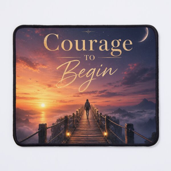 Item preview, Crossing the unknown,new beginning, inner strength,sunset, and moon." designed and sold by RaFaMidnight.