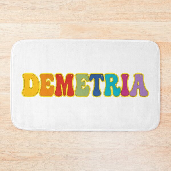 Item preview, ❤️ Demetria Personalized Name Wavy Retro Shirt, Coffee Mug, Sticker Gift designed and sold by HelixPedia.