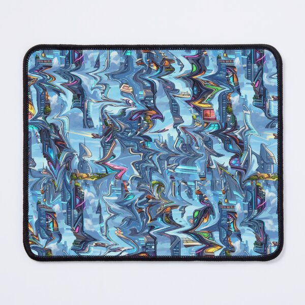 Item preview, A shimmering future city in motion designed and sold by Sigtrix.