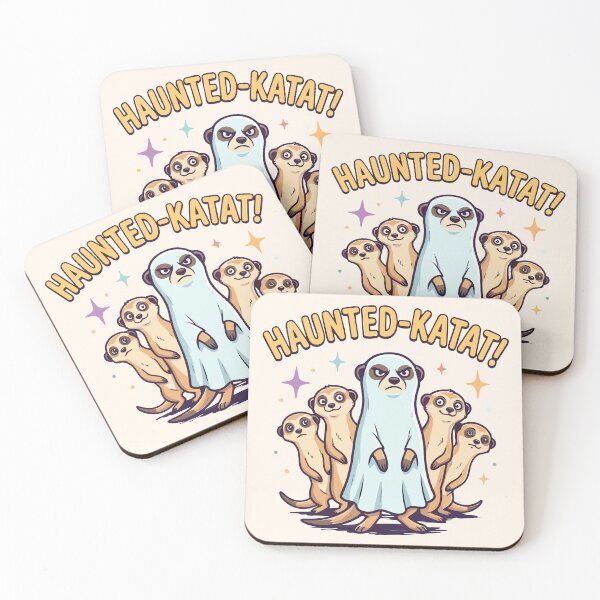 Item preview, Haunted Katat Funny Meerkat Ghost Halloween Costume designed and sold by Amir Faysal.