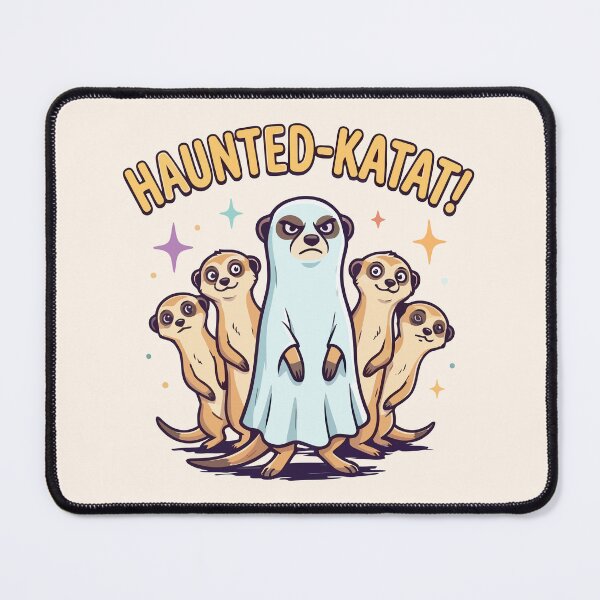 Item preview, Haunted Katat Funny Meerkat Ghost Halloween Costume designed and sold by Amir Faysal.