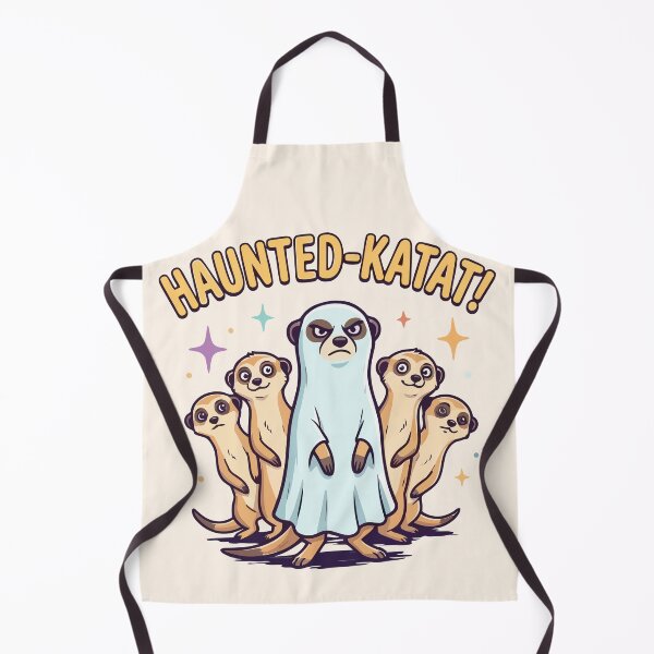 Item preview, Haunted Katat Funny Meerkat Ghost Halloween Costume designed and sold by Amir Faysal.