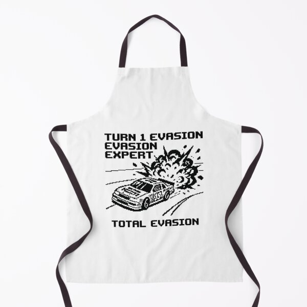 Item preview, Turn 1 Rammer Evader - Sim Racing Humor designed and sold by GarageGraphics.