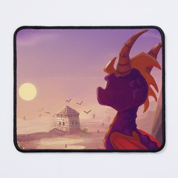 Item preview, Spyro the Dragon Cliff Town Painting designed and sold by NaMoogle.