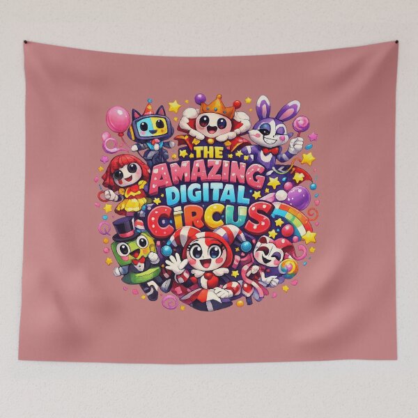 Aperçu de l'œuvre Adorables autocollants pastel kawaii Pomni et Ragatha pour filles. créée et vendue par Anime-Clothes1.