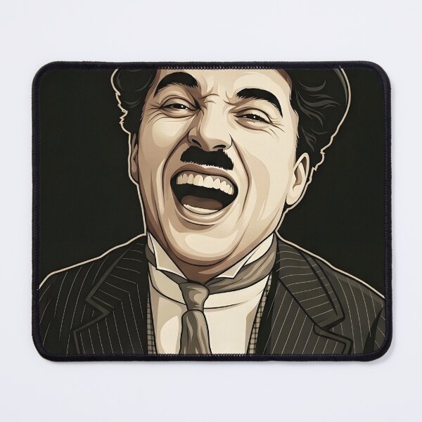 Item preview, Charlie Chaplin Vector Illustration designed and sold by Boruto1231.