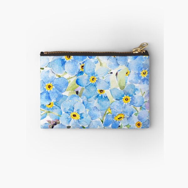 Item preview, hand painted blue forget me not pattern 2026  designed and sold by ColorandColor.