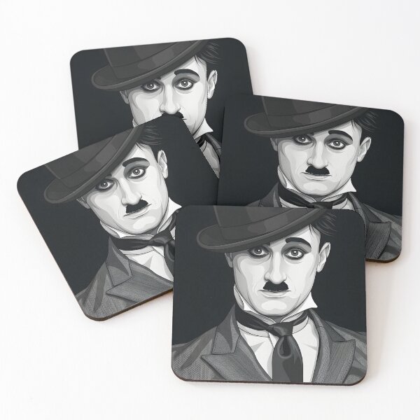 Item preview, Charlie Chaplin Vector Illustration designed and sold by Boruto1231.
